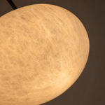 Oval Disc Pendant Alabaster