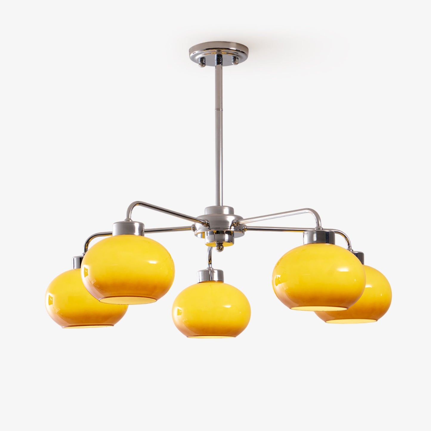 Oval Persimmon Chandelier - YIOSI