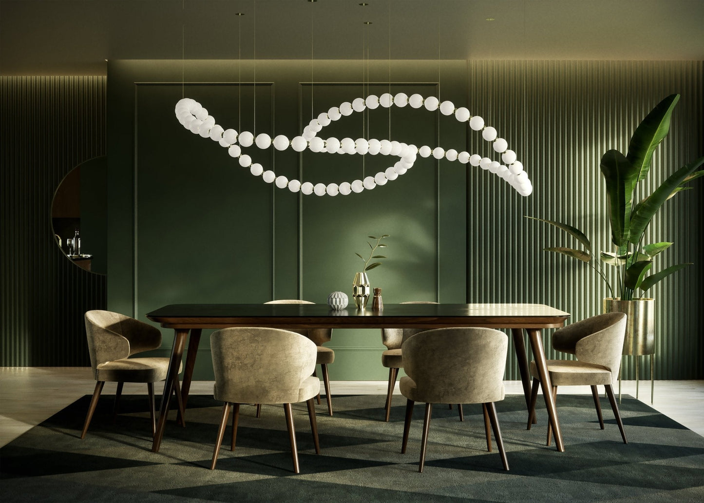 Pearl Drop Customize Chandelier - YIOSI