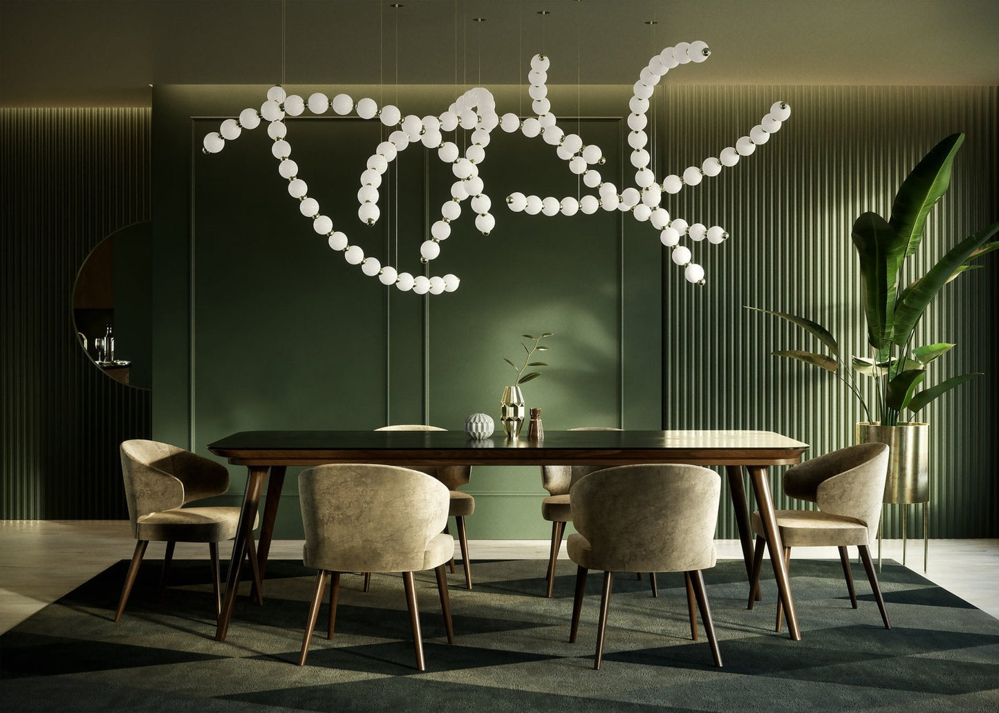 Pearl Drop Customize Chandelier - YIOSI