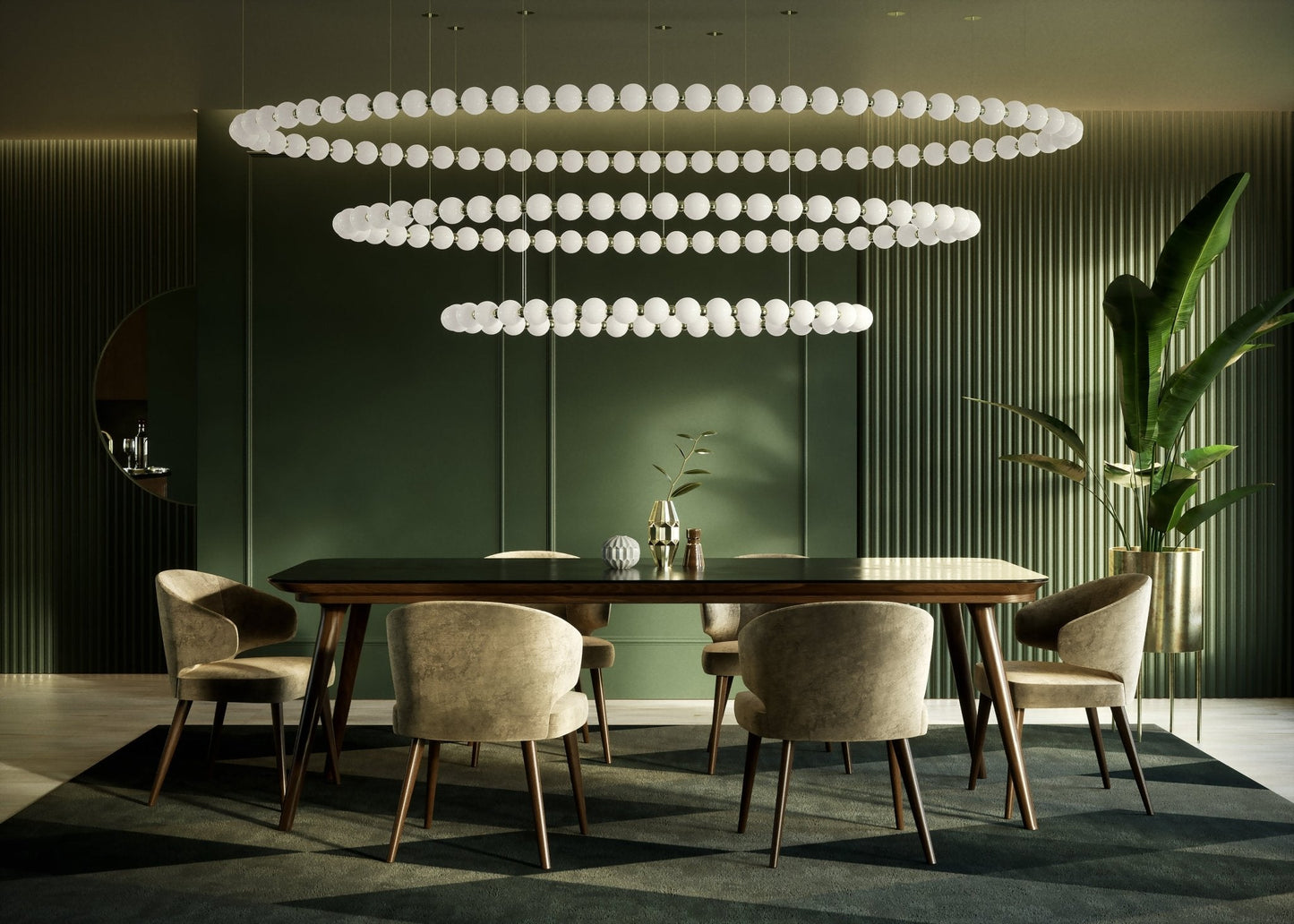 Pearl Drop Customize Chandelier - YIOSI