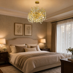 Pear-Shaped Boat-Type Pendant Light 1500 - Gold