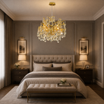 Pear-Shaped Boat-Type Pendant Light 1500 - Gold