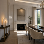 Pearl Modern Alabaster Disc Table Lamp