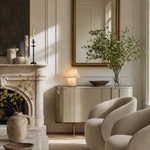 Pearl Modern Alabaster Table Lamp Mushroom