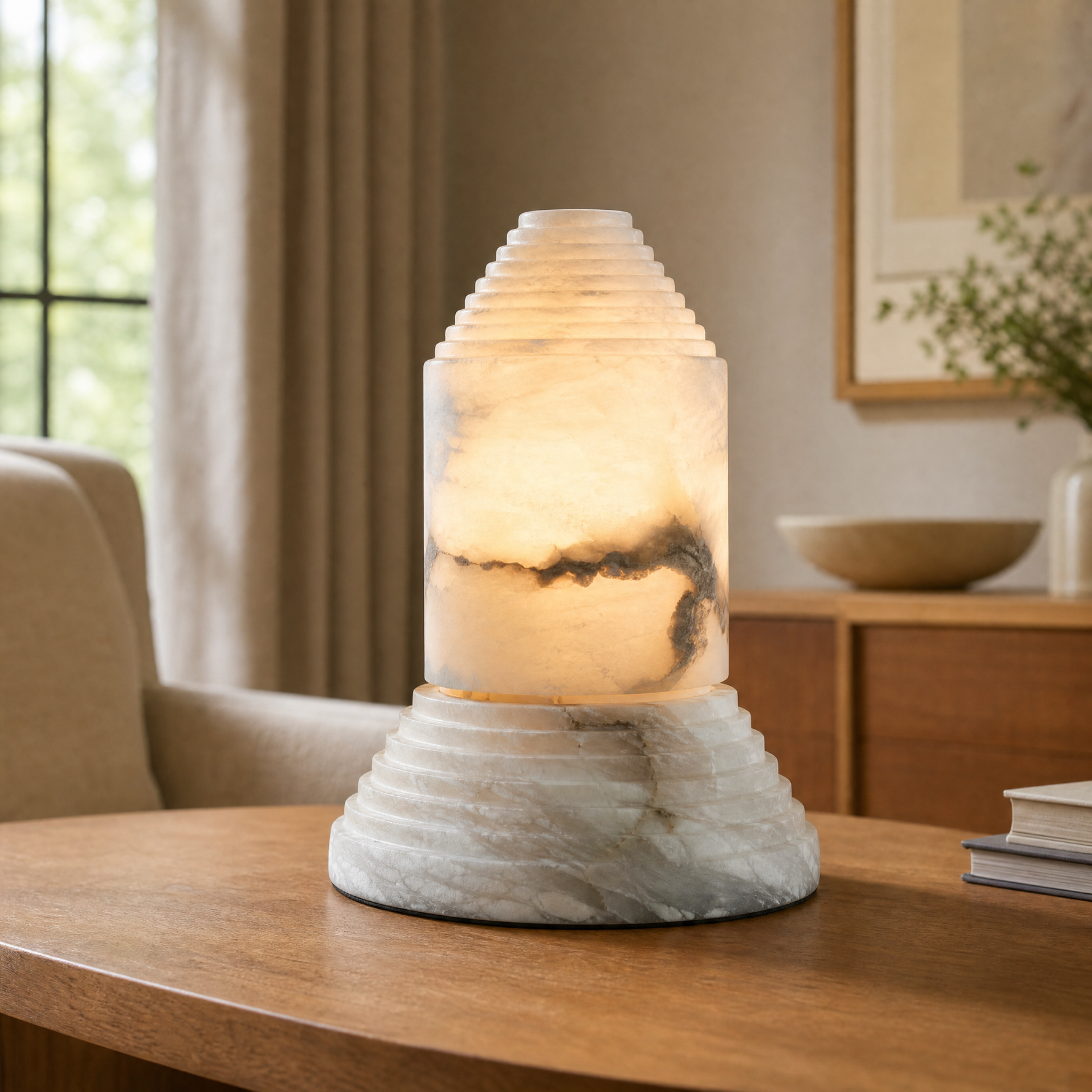 Pearl Modern Bedroom Table Lamp