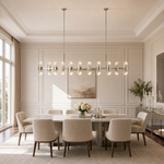 Pearl Net Modern Linear Dining Pendant Light