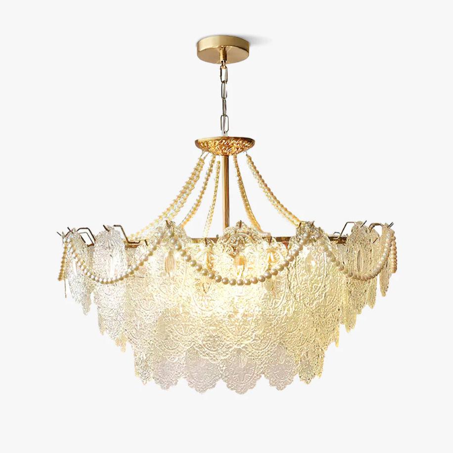 Pearls Glass Chandelier - YIOSI
