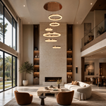 Penombra Ring Cascade Chandelier