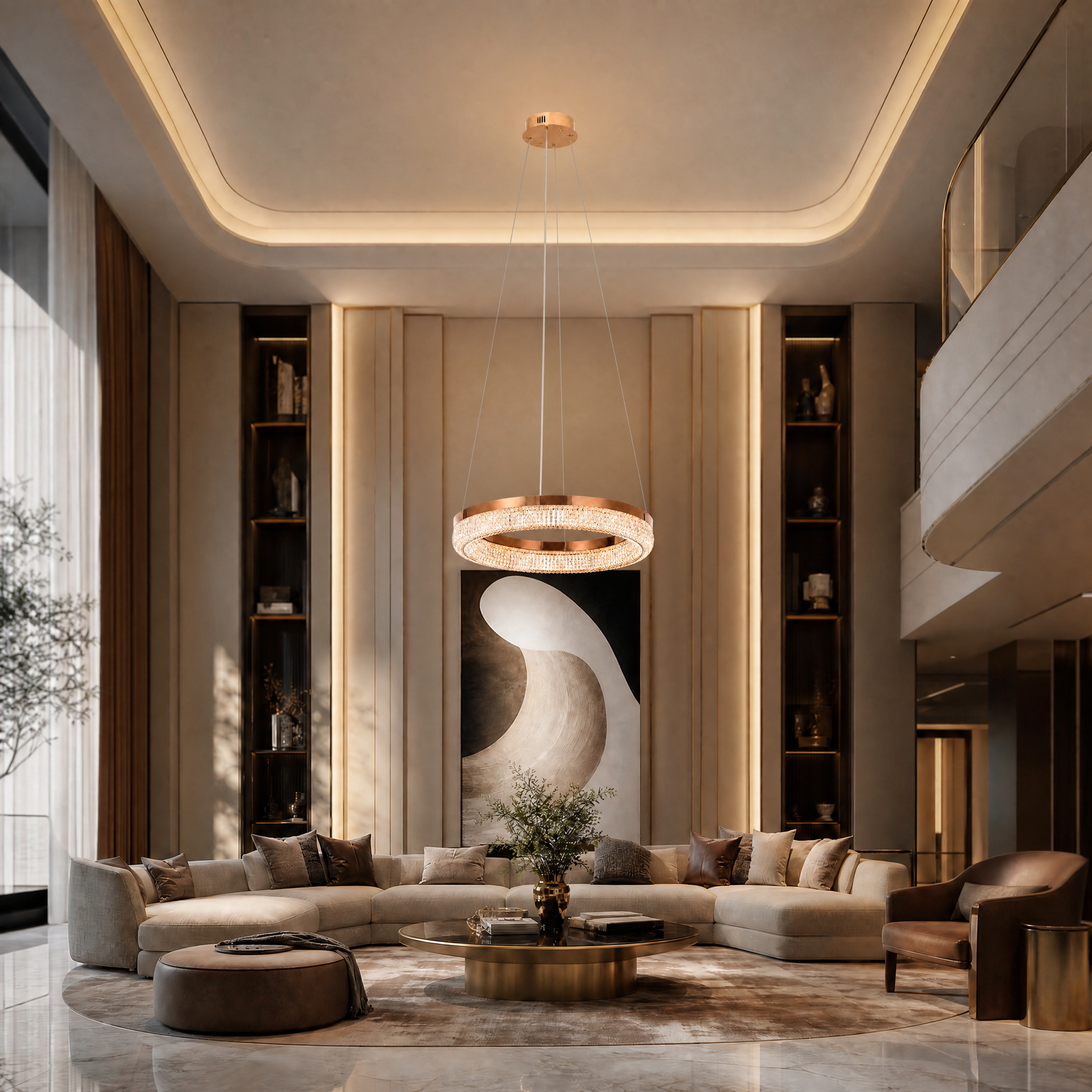 Penombra Ring Chandelier