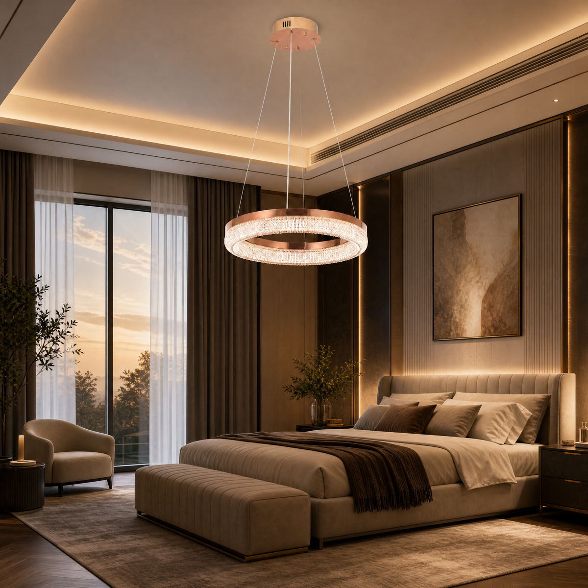 Penombra Ring Chandelier