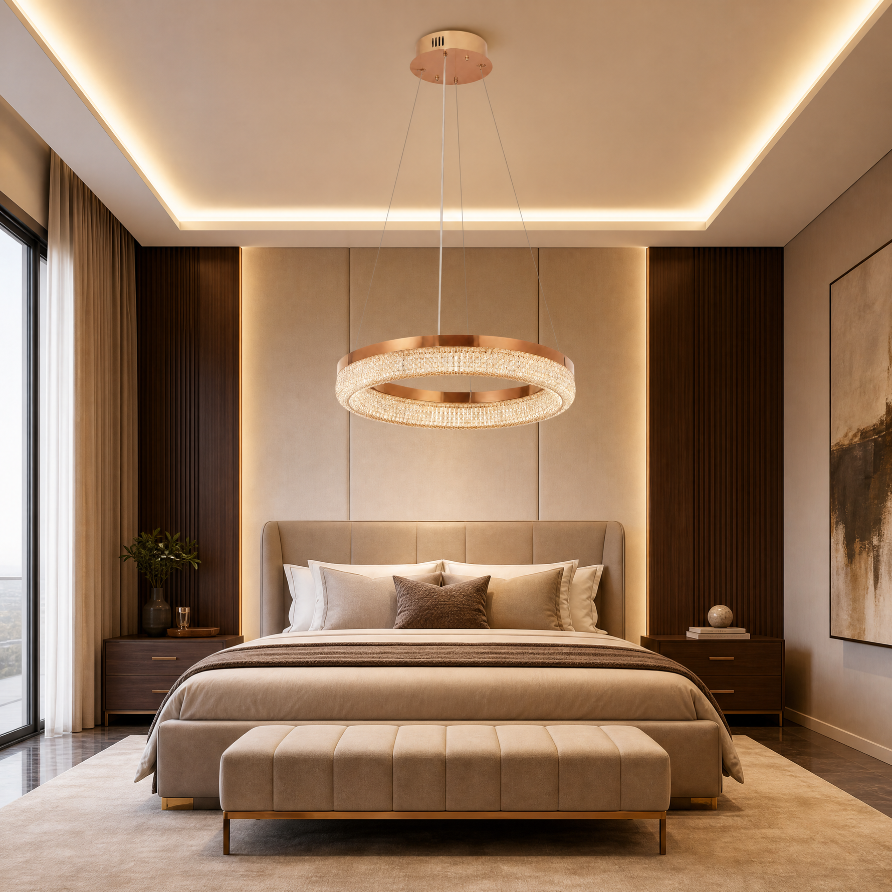 Penombra Ring Chandelier