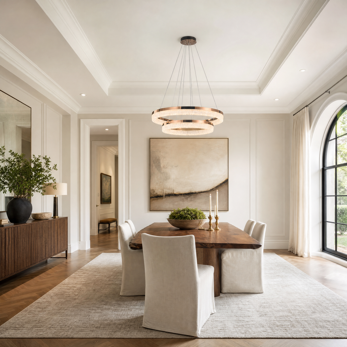 Penombra Ring Duo Chandelier
