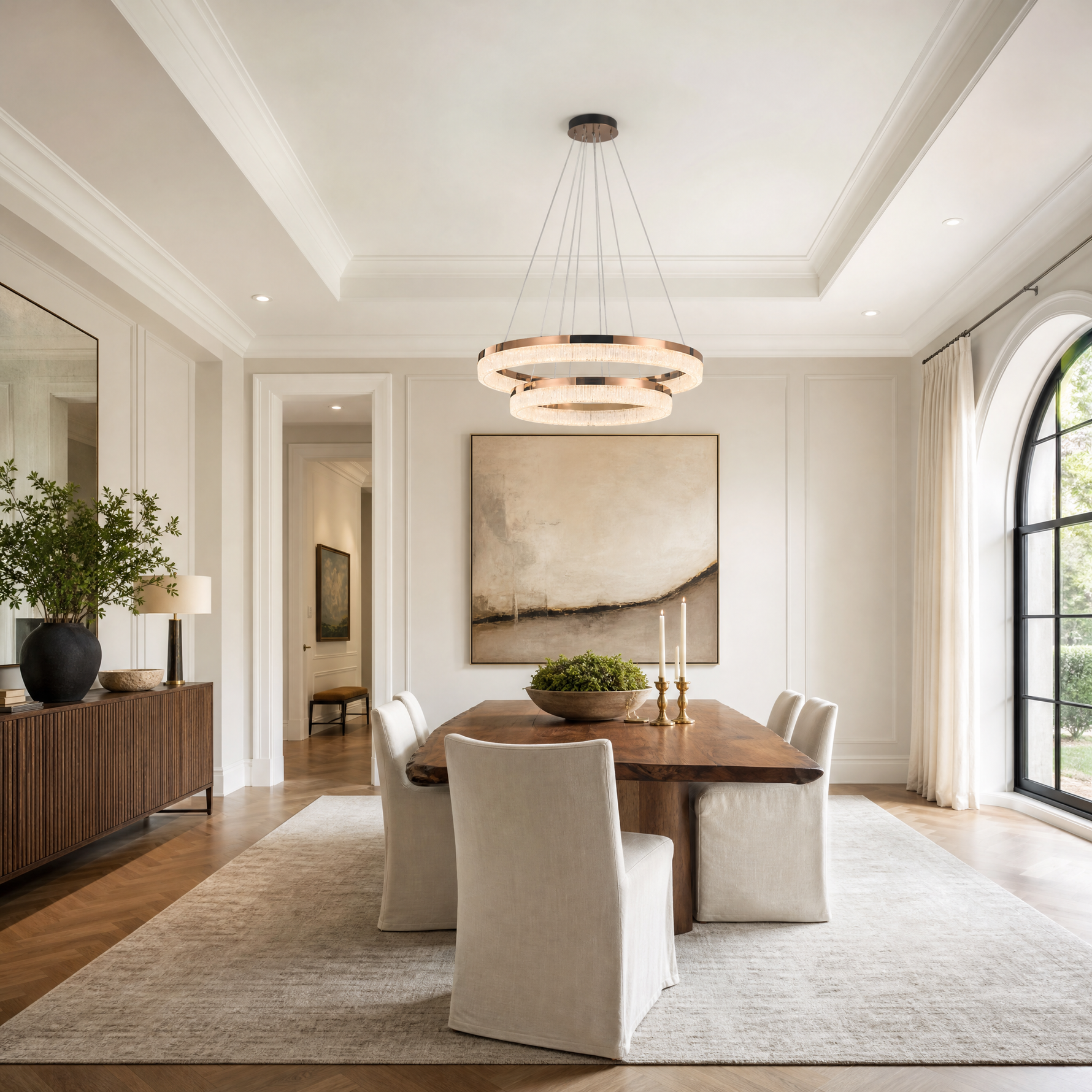Penombra Ring Duo Chandelier