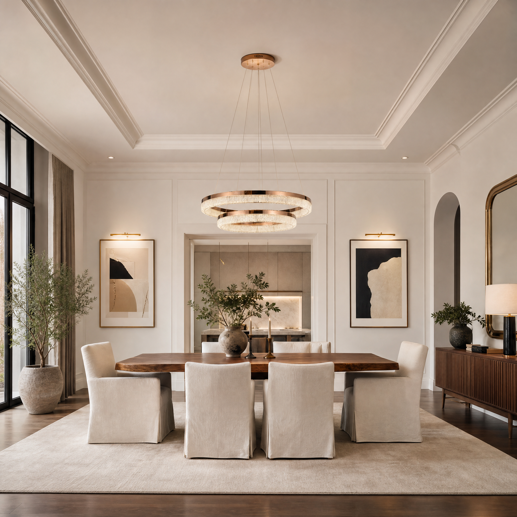 Penombra Ring Duo Chandelier