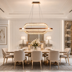 Penombra Ring Duo Halo Chandelier
