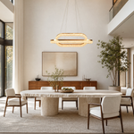 Penombra Ring Duo Halo Chandelier