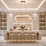 Penombra Ring Duo Halo Chandelier