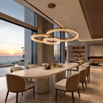 Penombra Ring Trio Chandelier