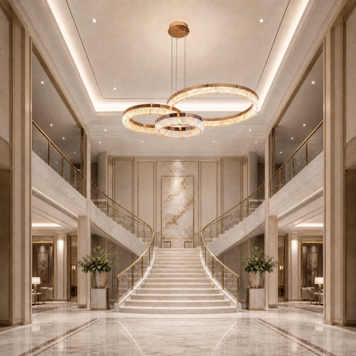 Penombra Ring Trio Chandelier