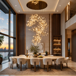Petalo Ceramic Chandelier