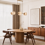 Petra Modern Natural Stone Linear Chandelier
