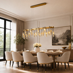 Phoenix Tree Modern Linear Dining Pendant Light