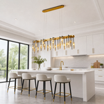 Phoenix Tree Modern Linear Dining Pendant Light