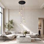 Phoenix Tree Modern Multi-Tier Cluster Chandelier
