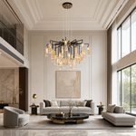 Phoenix Tree Modern Sculptural Ring Chandelier