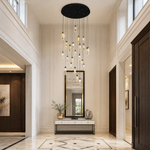 Phoenix Tree Modern Sculptural Ring Chandelier