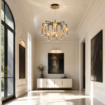 Phoenix Tree Modern Sculptural Ring Chandelier