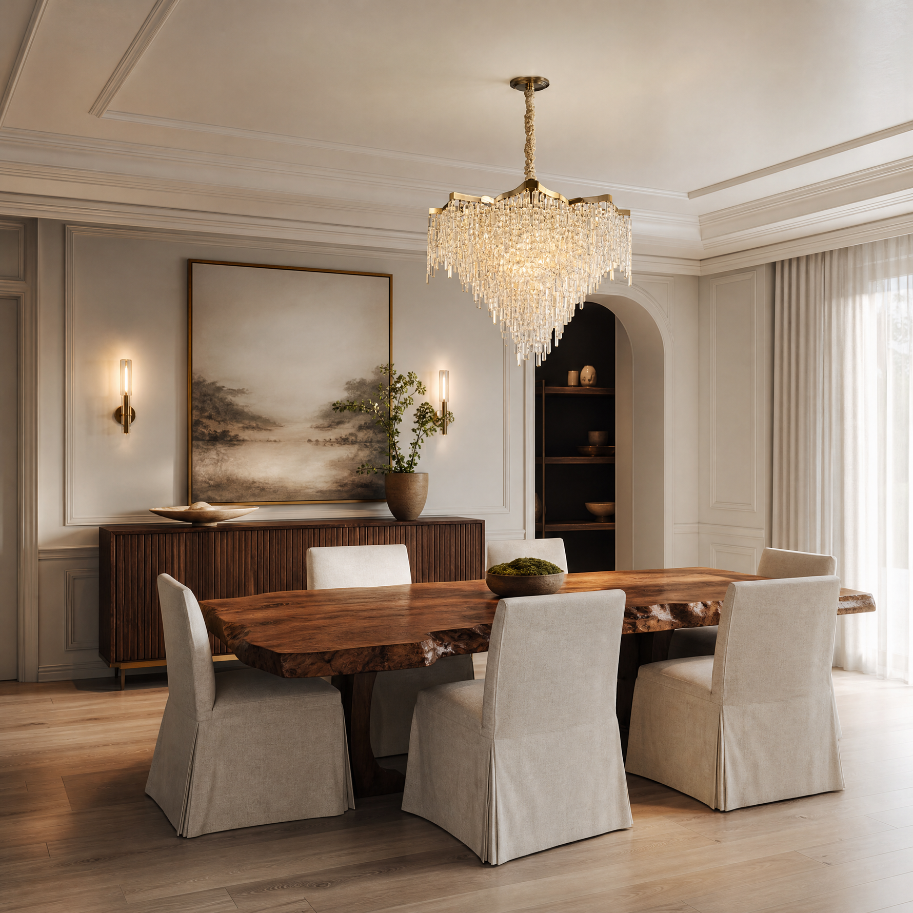 Pianeta Crystal Chandelier
