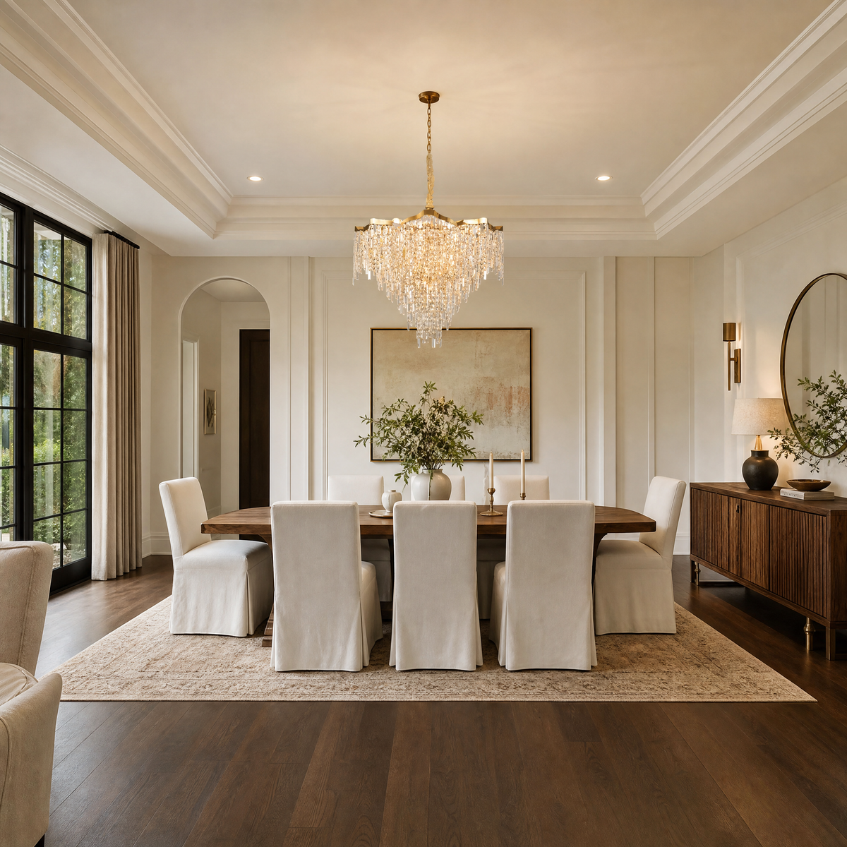 Pianeta Crystal Chandelier