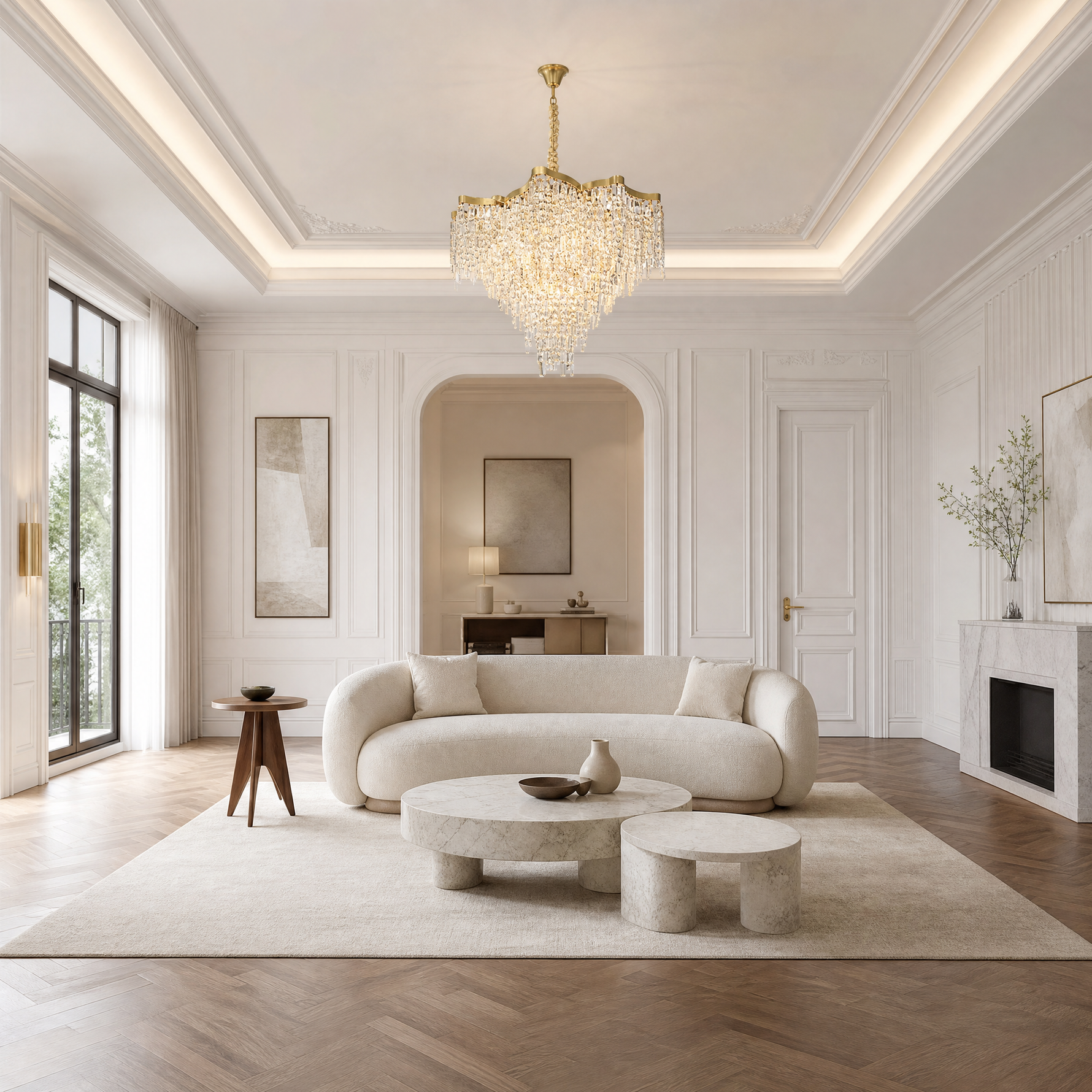 Pianeta Crystal Chandelier