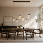 Picturesque Modern Linear Dining Pendant Light