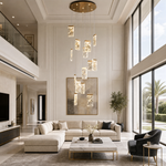 Picturesque Modern Multi-Tier Cluster Chandelier
