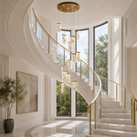 Picturesque Modern Multi-Tier Cluster Chandelier