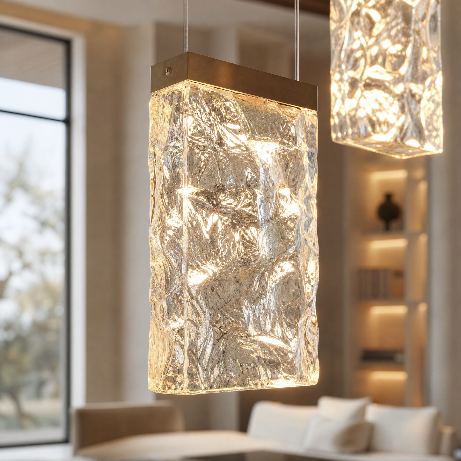 Picturesque Modern Multi-Tier Cluster Chandelier
