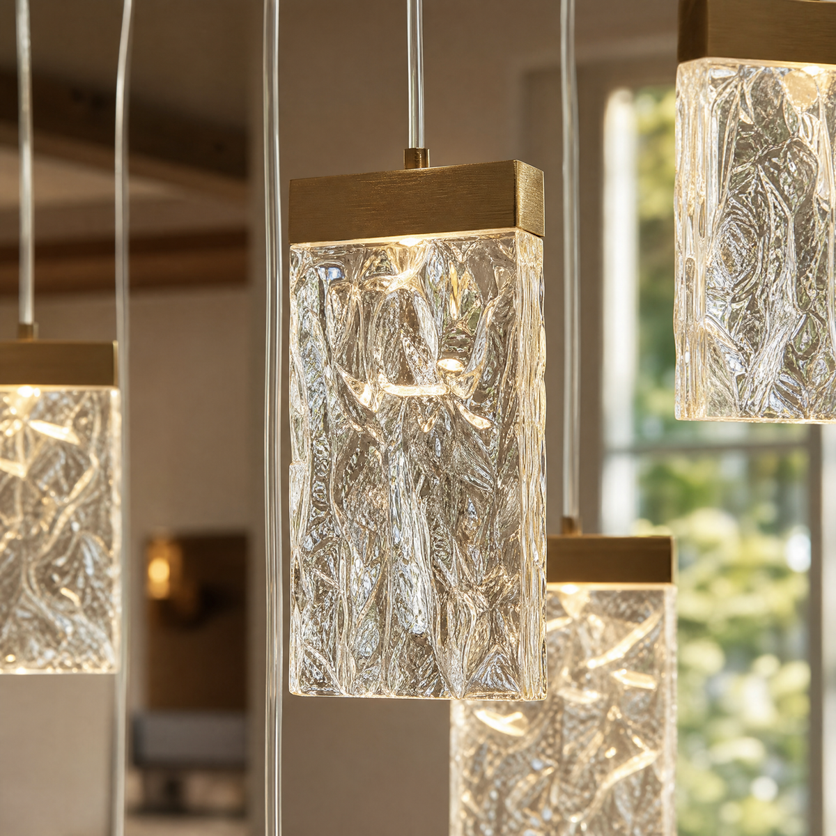 Picturesque Modern Multi-Tier Cluster Chandelier