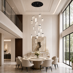 Picturesque Modern Sculptural Pendant Light