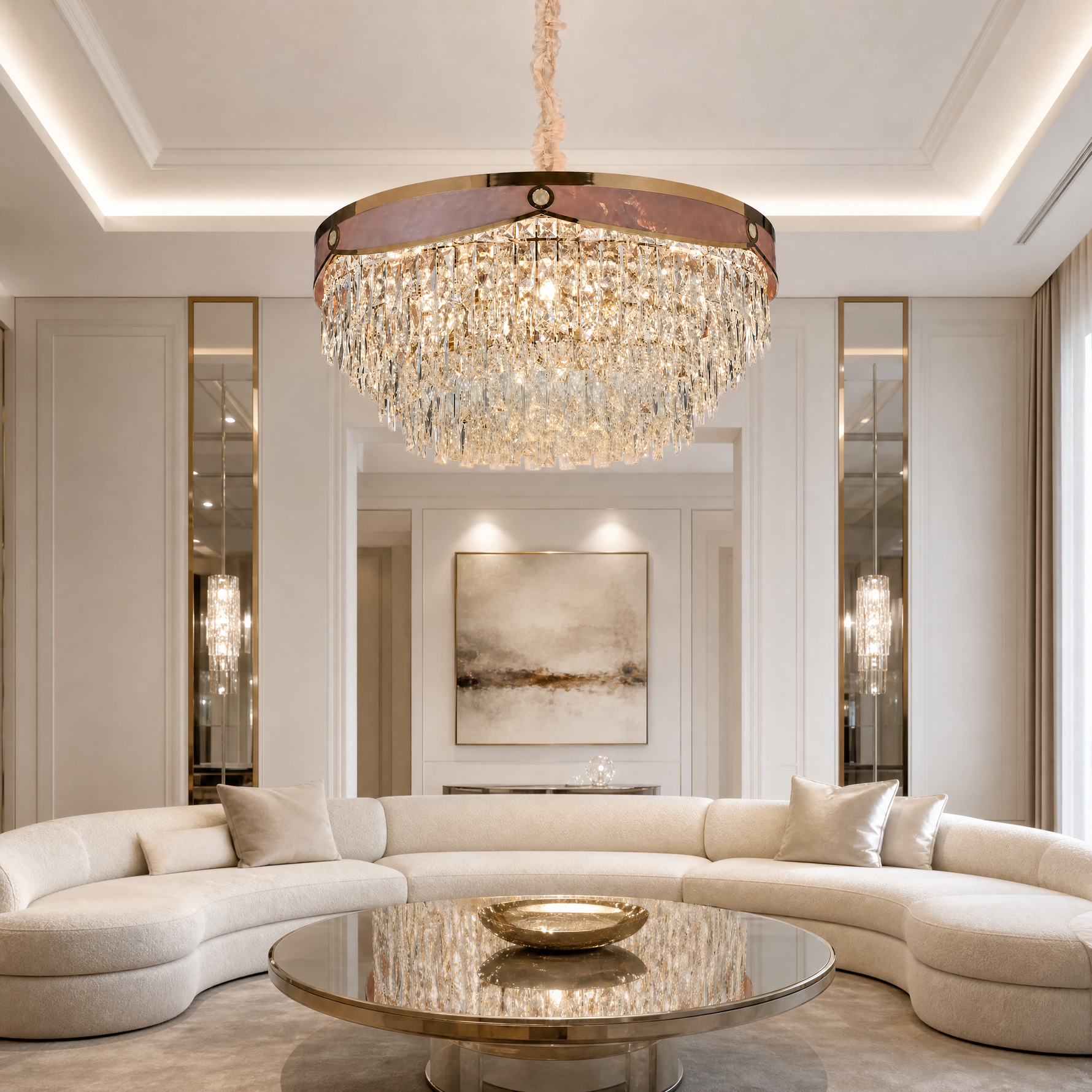 Pietra Crystal Chandelier