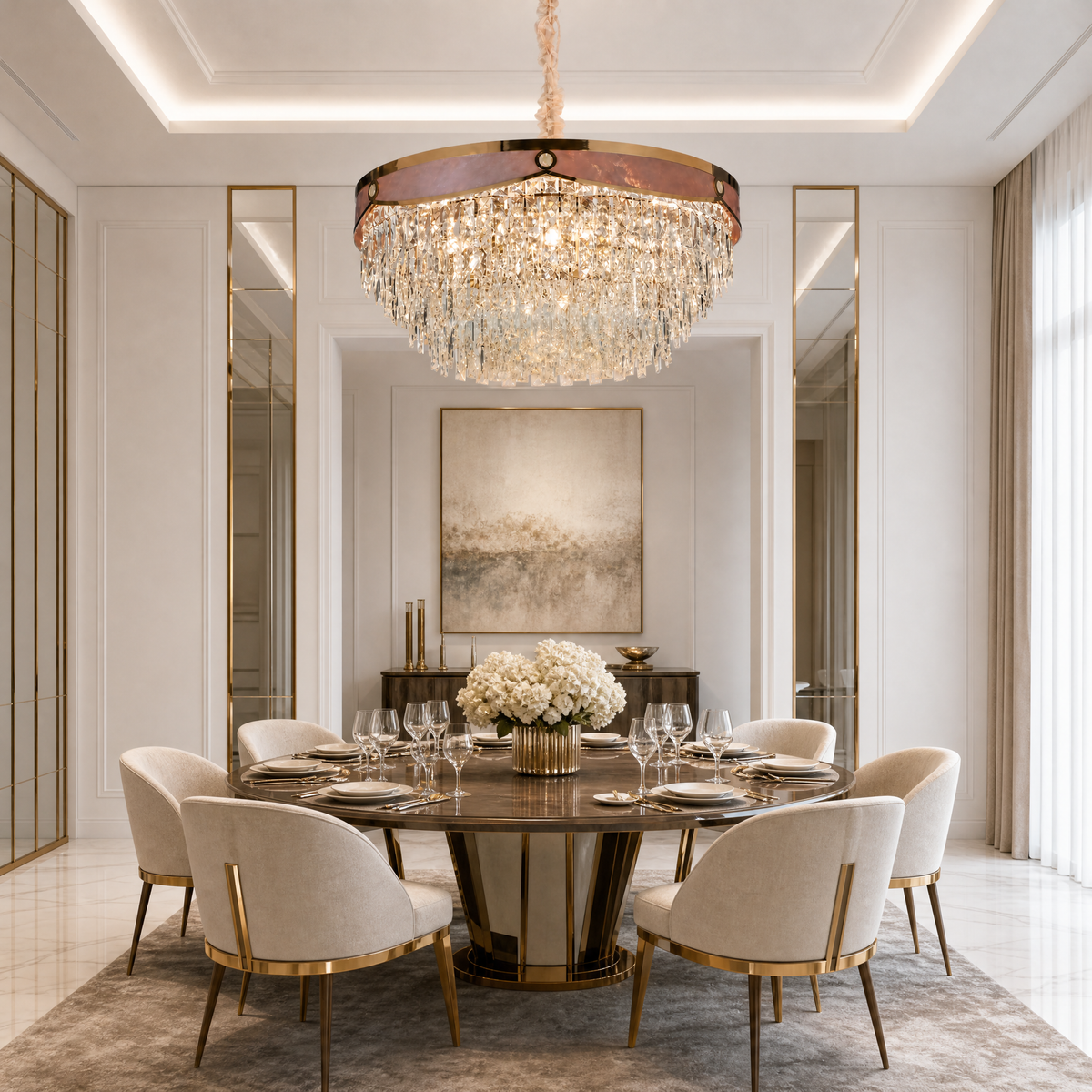 Pietra Crystal Chandelier