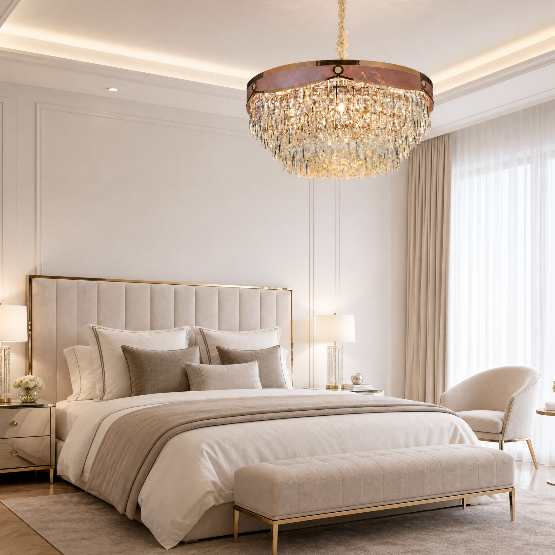 Pietra Crystal Chandelier