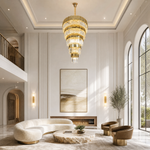 Pioggia Crystal Chandelier