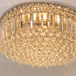 Plafone Crystal Flush Pendant Light
