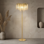 Plastic-Ginkgo Leaf Pendant Light 1500 - Gold