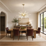 Platinum Leaf Chandelier L1000 - Gold (New Color)
