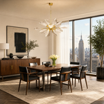 Platinum Leaf Chandelier L1000 - Gold (New Color)