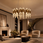 Pomello Brass Chandelier